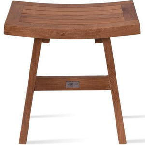 Porto Teak Stool - available in various heights | Image 2 | InSTYLE Home & Rugs