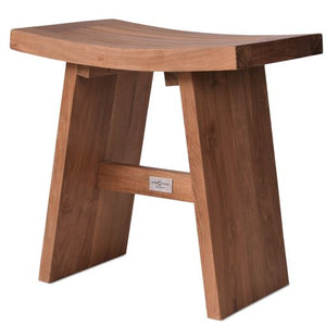Porto Teak Stool - available in various heights | Image 1 | InSTYLE Home & Rugs
