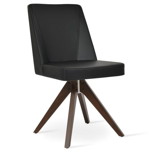 Prisma Pyramid Swivel Chair - comfortable seating for dining and office spaces | Image 1 | InSTYLE Home & Rugs