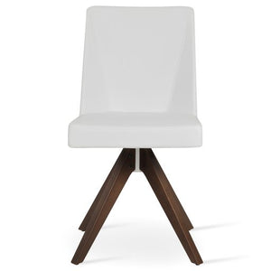 Prisma Pyramid Swivel Chair - comfortable seating for dining and office spaces | Image 3 | InSTYLE Home & Rugs