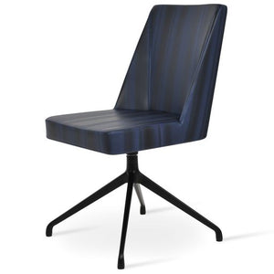Prisma Spider Swivel Chair - comfortable seating for dining and office spaces | Image 1 | InSTYLE Home & Rugs
