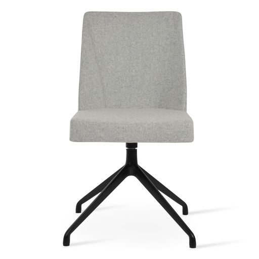 Prisma Spider Swivel Chair - comfortable seating for dining and office spaces | Image 2 | InSTYLE Home & Rugs