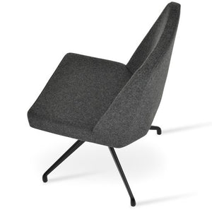 Prisma Spider Swivel Chair - comfortable seating for dining and office spaces | Image 4 | InSTYLE Home & Rugs