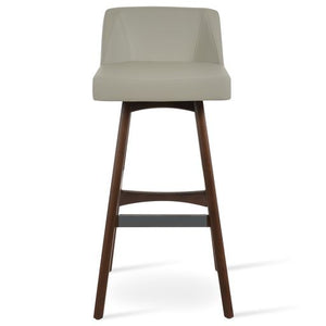 Prisma Wood Stools - available in various heights | Image 2 | InSTYLE Home & Rugs
