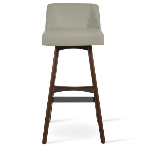 Prisma Wood Stools - available in various heights | Image 2 | InSTYLE Home & Rugs
