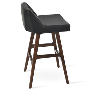 Prisma Wood Stools - available in various heights | Image 3 | InSTYLE Home & Rugs