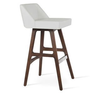 Prisma Wood Stools - available in various heights | Image 4 | InSTYLE Home & Rugs