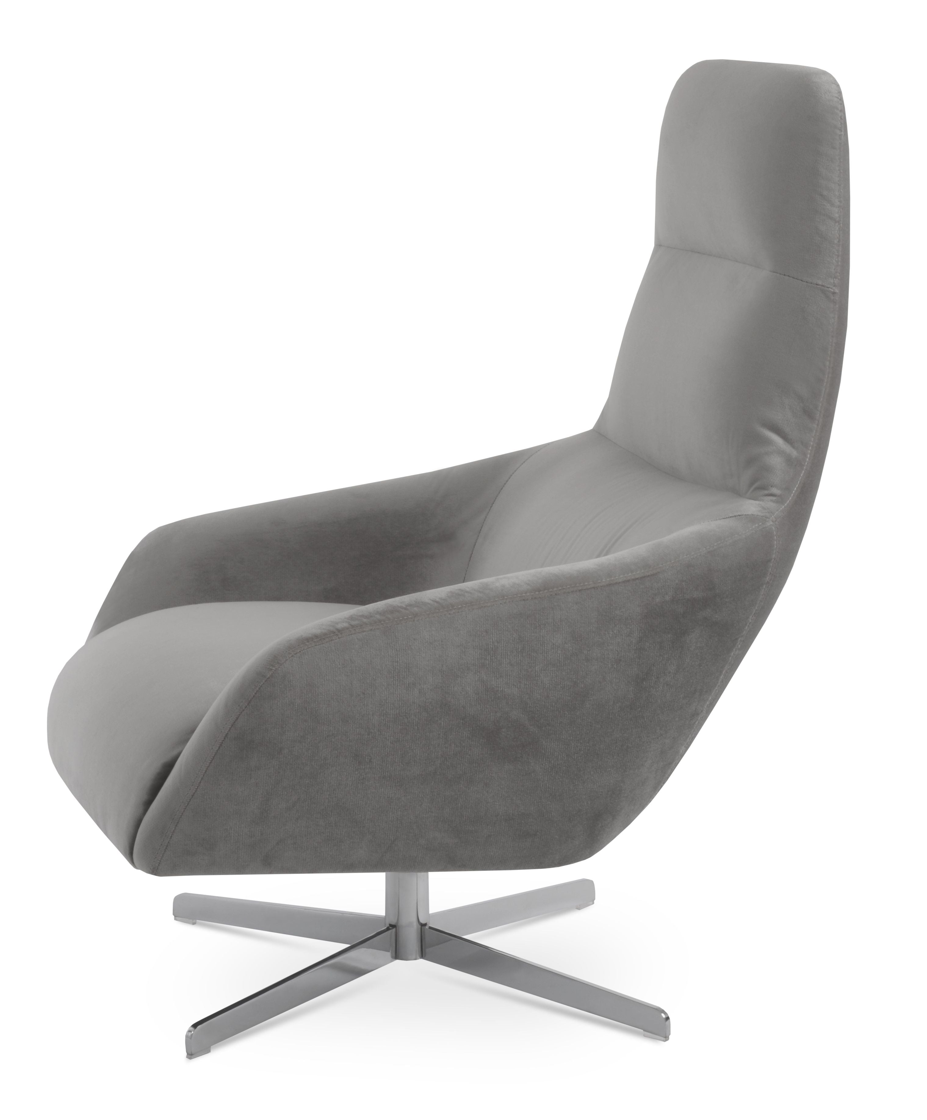 Rebecca Oval Swivel - perfect for creating cozy seating areas in your living space | Image 2 | InSTYLE Home & Rugs