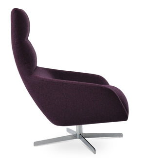 Rebecca Oval Swivel - perfect for creating cozy seating areas in your living space | Image 3 | InSTYLE Home & Rugs