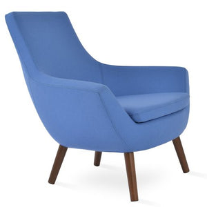 Rebecca Wood Armchair - upholstered armchair with padded comfort | Image 4 | InSTYLE Home & Rugs