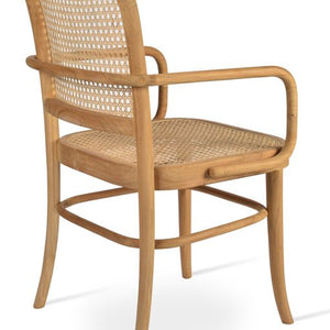 Salvatore Armchair - upholstered armchair with padded comfort | Image 2 | InSTYLE Home & Rugs