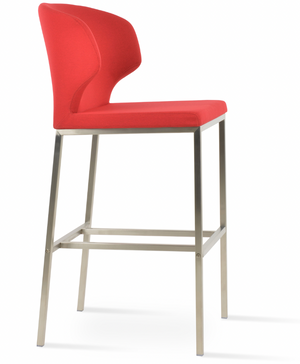 Amed Metal Stools - perfect for small spaces | Image 1 | InSTYLE Home & Rugs