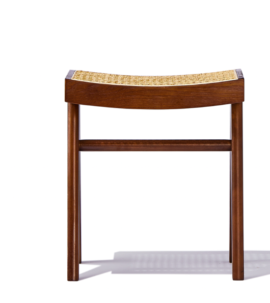 Pierre J Teak Dining Stool - comfortable dining experience | Image 1 | InSTYLE Home & Rugs