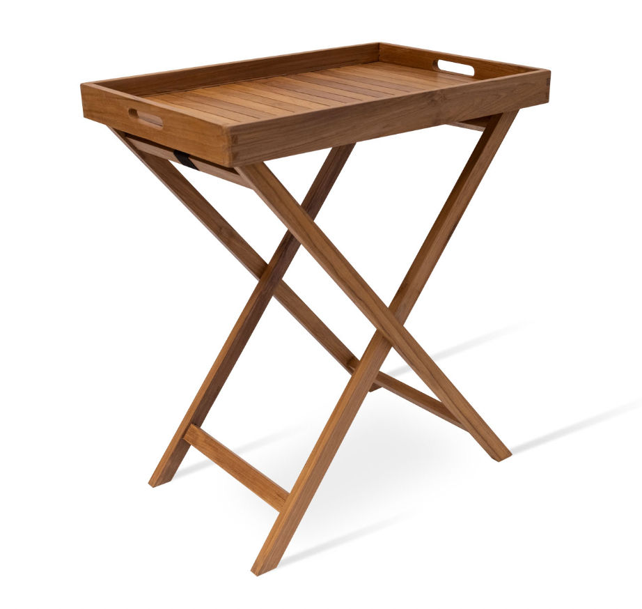 Lido Folding Table - available in various shapes, sizes, and materials | Image 1 | InSTYLE Home & Rugs