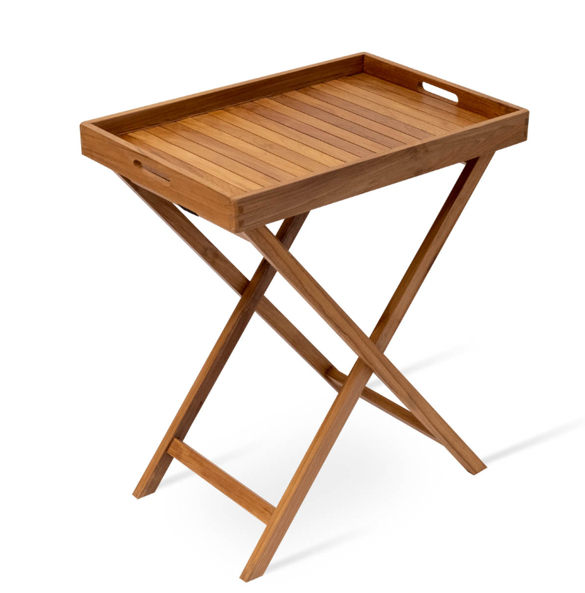 Lido Folding Table - available in various shapes, sizes, and materials | Image 2 | InSTYLE Home & Rugs