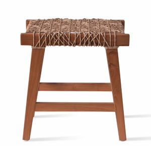 Picollo Teak Dining Stool - stylish chairs for any table | Image 2 | InSTYLE Home & Rugs