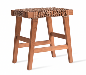 Picollo Teak Dining Stool - stylish chairs for any table | Image 3 | InSTYLE Home & Rugs