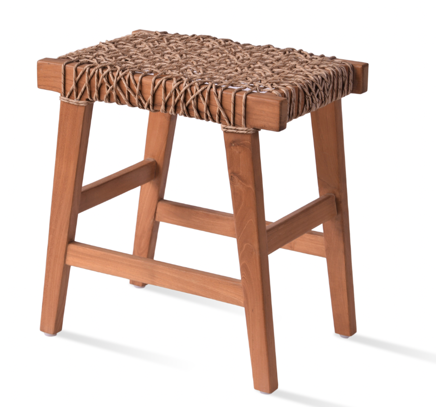 Picollo Teak Dining Stool - stylish chairs for any table | Image 1 | InSTYLE Home & Rugs