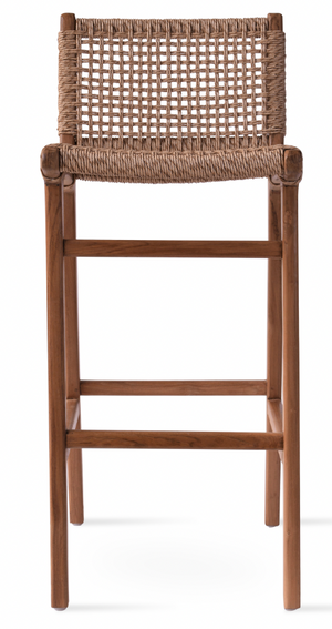 Paramus Teak Stools - compact and stylish design | Image 1 | InSTYLE Home & Rugs