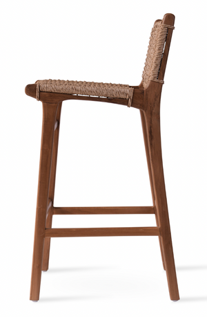 Paramus Teak Stools - compact and stylish design | Image 4 | InSTYLE Home & Rugs