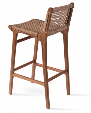 Paramus Teak Stools - compact and stylish design | Image 3 | InSTYLE Home & Rugs