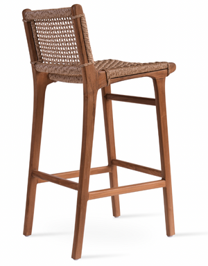 Paramus Teak Stools - compact and stylish design | Image 2 | InSTYLE Home & Rugs