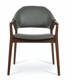 Luna Armchair - upholstered armchair with padded comfort | Image 2 | InSTYLE Home & Rugs