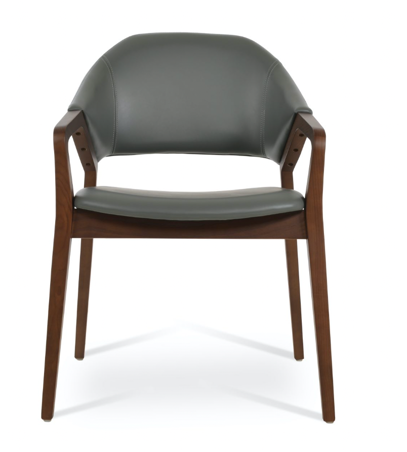 Luna Armchair - upholstered armchair with padded comfort | Image 2 | InSTYLE Home & Rugs