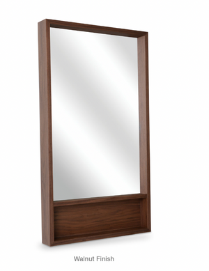 Malta Mirror With Shelf - full-length mirror for creating the illusion of space and light | Image 1 | InSTYLE Home & Rugs