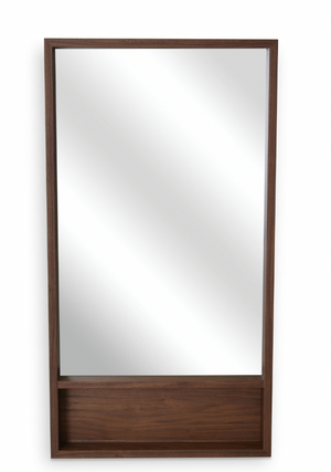 Malta Mirror With Shelf - full-length mirror for creating the illusion of space and light | Image 2 | InSTYLE Home & Rugs