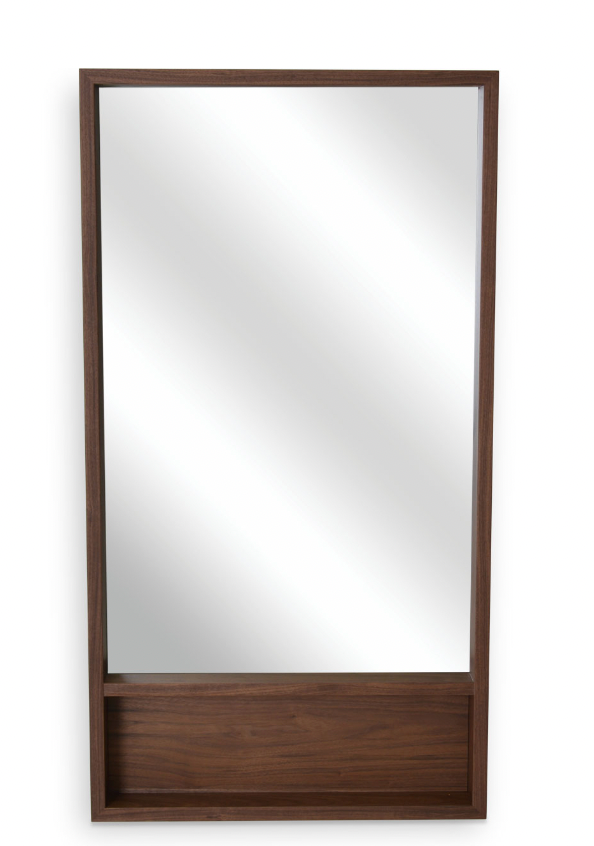 Malta Mirror With Shelf - full-length mirror for creating the illusion of space and light | Image 2 | InSTYLE Home & Rugs