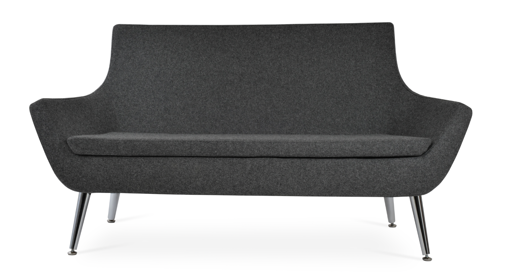 Rebecca Sofa (Metal Base) - comfortable sofa for modern living | Image 1 | InSTYLE Home & Rugs