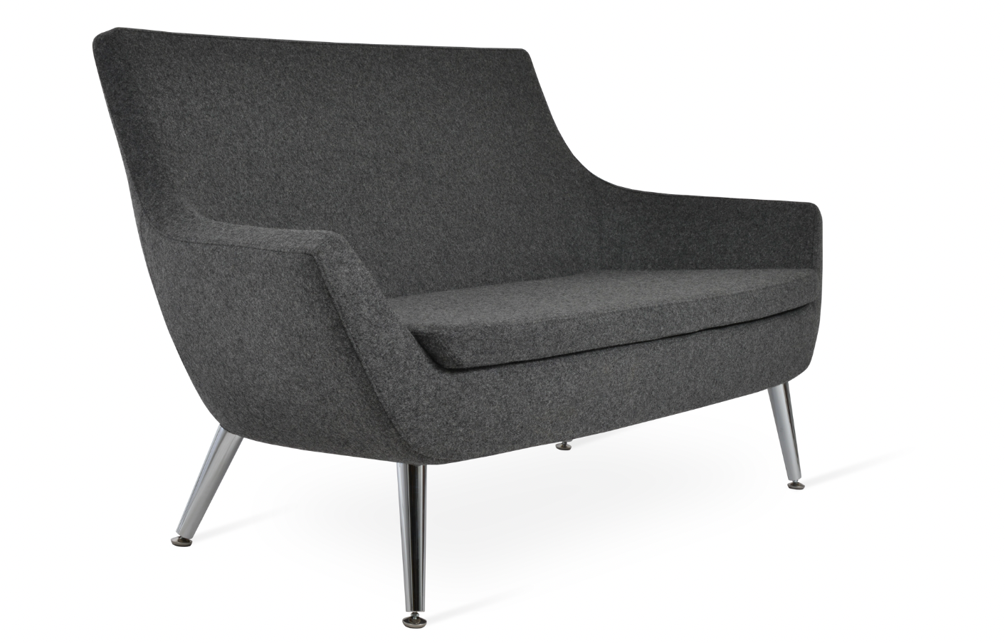 Rebecca Sofa (Metal Base) - comfortable sofa for modern living | Image 2 | InSTYLE Home & Rugs