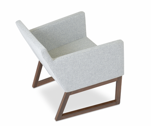 Harput Sled Wood Lounge - comfortable chairs for relaxation | Image 2 | InSTYLE Home & Rugs