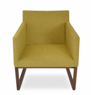 Harput Sled Wood Lounge - comfortable chairs for relaxation | Image 3 | InSTYLE Home & Rugs