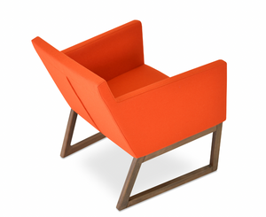 Harput Sled Wood Lounge - comfortable chairs for relaxation | Image 4 | InSTYLE Home & Rugs