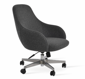 Gazel Arm Large Office Chair - comfortable seating for dining and office spaces | Image 1 | InSTYLE Home & Rugs