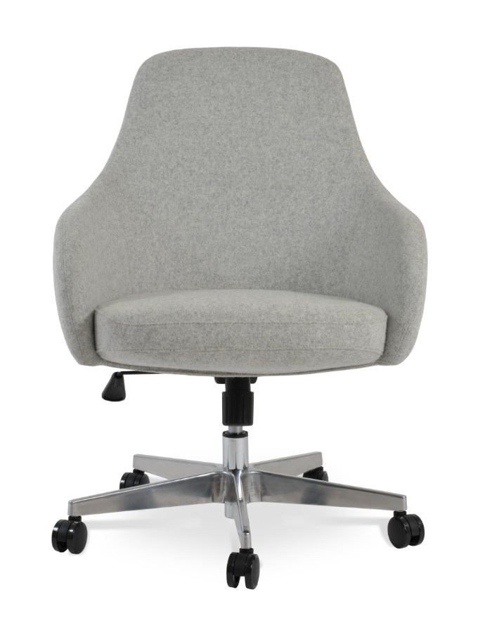 Gazel Arm Large Office Chair - comfortable seating for dining and office spaces | Image 2 | InSTYLE Home & Rugs