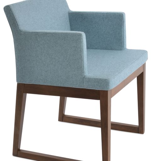 Soho Sled Wood Chair - variety of styles from classic to contemporary | Image 1 | InSTYLE Home & Rugs
