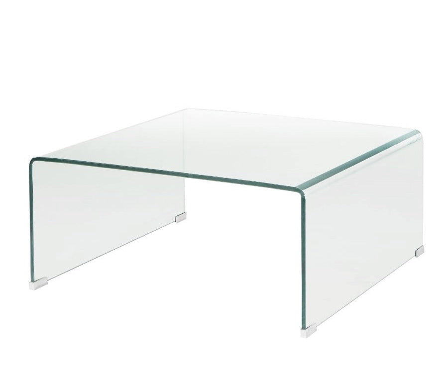 BENT GLASS Coffee Table Square - functional centerpieces for homes | Image 1 | InSTYLE Home & Rugs