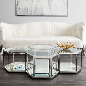 SWAINSON Coffee Table Stainless steel - modern coffee table | Image 4 | InSTYLE Home & Rugs