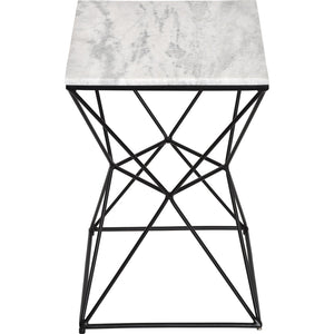 Symmetry End Table - small accent table with storage for a clutter-free space | Image 5 | InSTYLE Home & Rugs