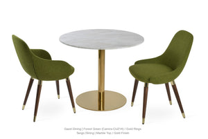 Tango Carrara Marble Dining Table - stylish dining table for gatherings | Image 16 | InSTYLE Home & Rugs