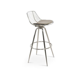 Tiger Mini Max Swivel Stools - compact and stylish design | Image 4 | InSTYLE Home & Rugs