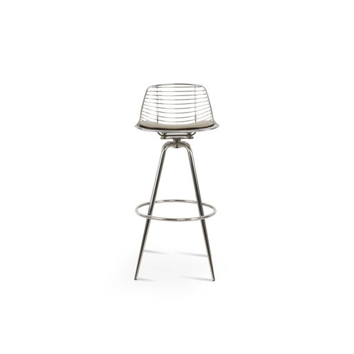 Tiger Mini Max Swivel Stools - compact and stylish design | Image 1 | InSTYLE Home & Rugs