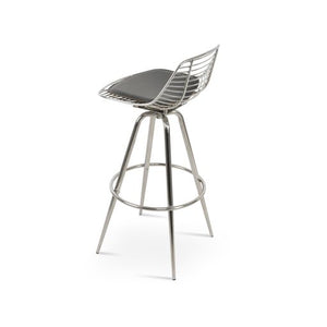 Tiger Mini Max Swivel Stools - compact and stylish design | Image 2 | InSTYLE Home & Rugs