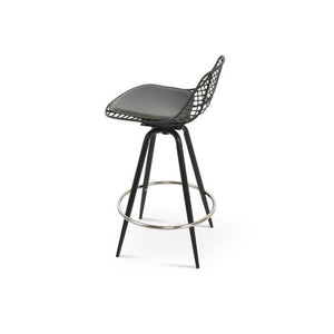 Tiger Mini Max Swivel Stools - compact and stylish design | Image 3 | InSTYLE Home & Rugs