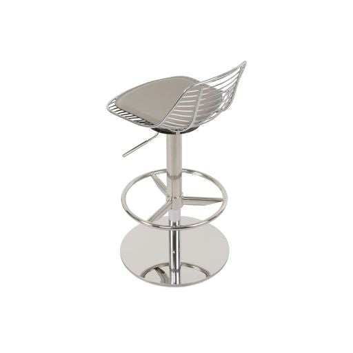 Tiger Mini Piston Stools - available in various heights | Image 1 | InSTYLE Home & Rugs