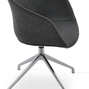 Tribeca Spider Swivel Chair - variety of styles from classic to contemporary | Image 3 | InSTYLE Home & Rugs