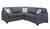 Trinity sectional with hide a bed - www.instylehome.ca